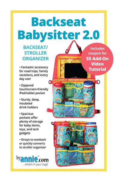 ByAnnie PBA256-2 Backseat Babysitter 2.0 Stroller Organizer Pattern