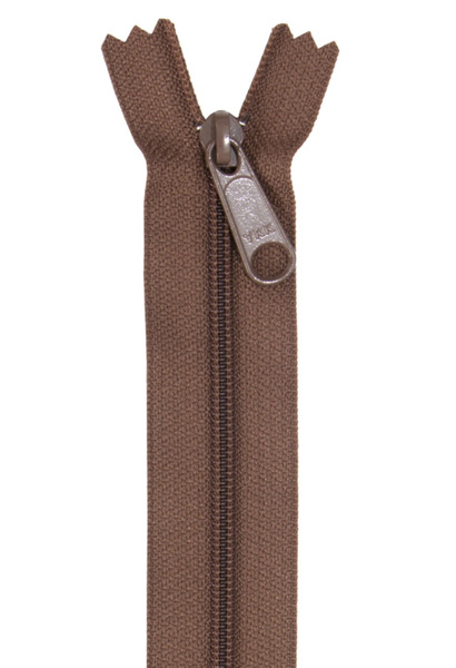 ByAnnie ZIP24-140 Handbag Zipper 24in Seal Brown