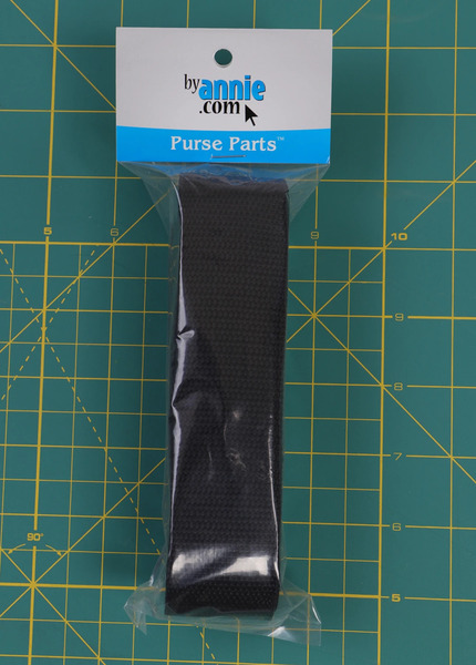 ByAnnie SUP16415B3YD Strapping- 1-1/2in x 3 yd-black