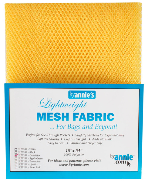 ByAnnie SUP209-DND Mesh Lite Weight Dandelion 18in x 54in
