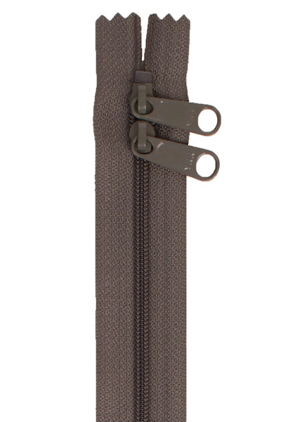 ByAnnie ZIP30-120 Handbag Zipper 30in Double-Slide - Slate Gray