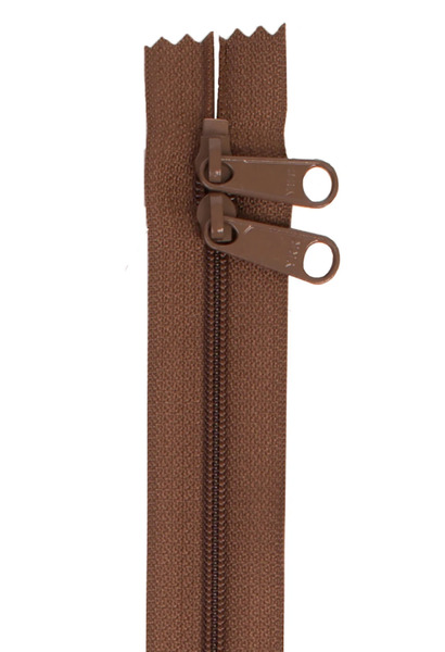 ByAnnie ZIP30-140 Handbag Zipper 30in Seal Brown