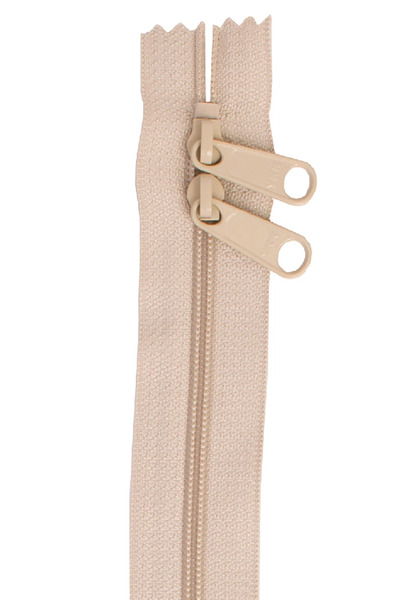 ByAnnie ZIP40-130 Handbag Zipper 40in Natural