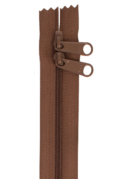 ByAnnie ZIP40-140 Handbag Zipper 40in Seal Brown