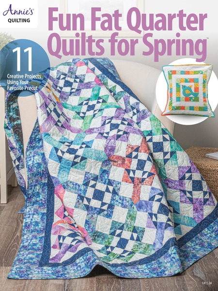 ByAnnie 141524 Fun Fat Quarter Quilts for Spring