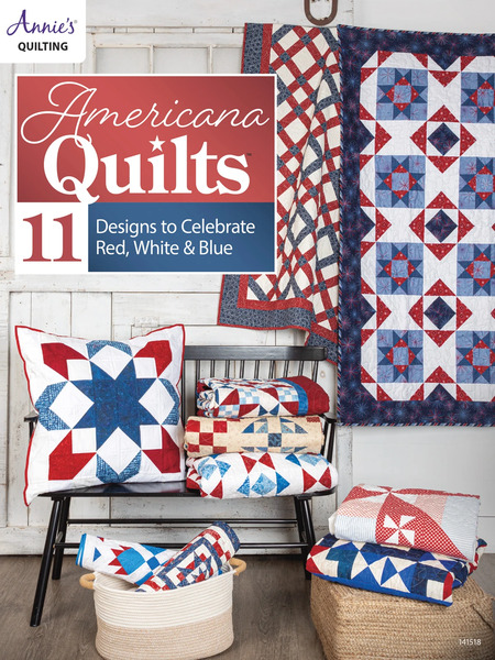 ByAnnie 141518 Americana Quilts 11 Designs to Celebrate Red, White & Blue