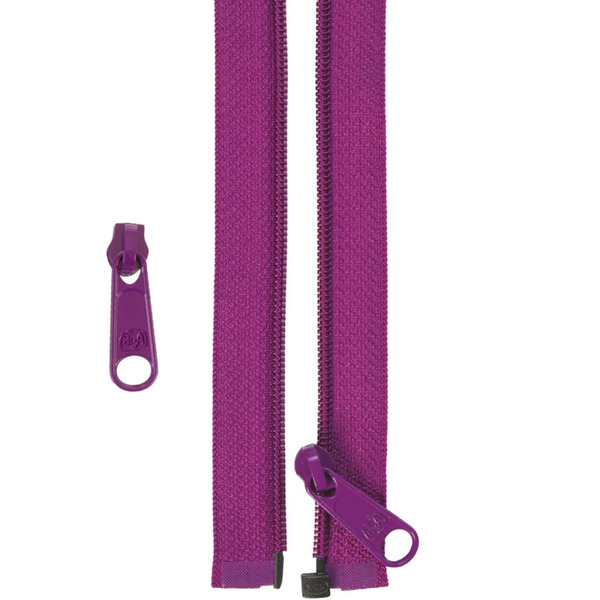 ByAnnie ZIP50-245 50in Separating Zipper and Extra Slide Tahiti