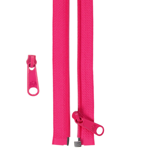 ByAnnie ZIP50-250 50in Separating Zipper and Extra Slide Lipstick