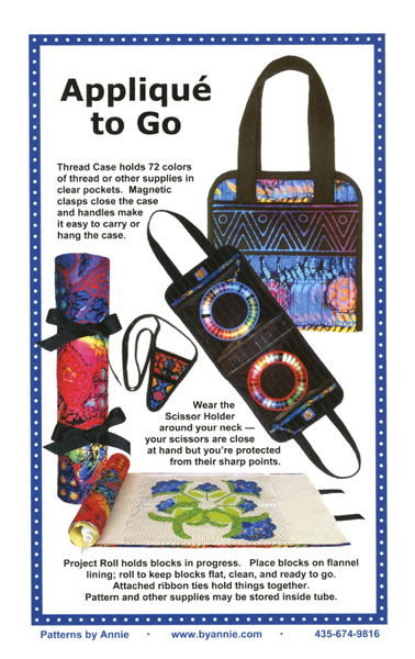 ByAnnie PBA170 Applique To Go Pattern