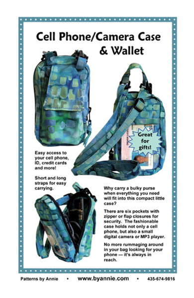ByAnnie PBA192 Cell Phone Camera Case Wallet Pattern