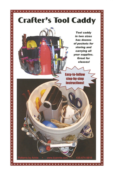 ByAnnie PBA113 Crafter's Tool Caddy Pattern