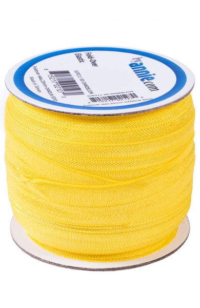 ByAnnie SUP211-50-DD Fold-over Elastic 3/4in x 50yd Dandelion