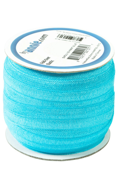 ByAnnie SUP211-50-PB Fold-over Elastic 3/4in x 50yd Parrot Blue