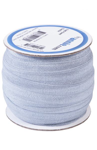 ByAnnie SUP211-50-PW Fold-over Elastic 3/4in x 50yd Pewter