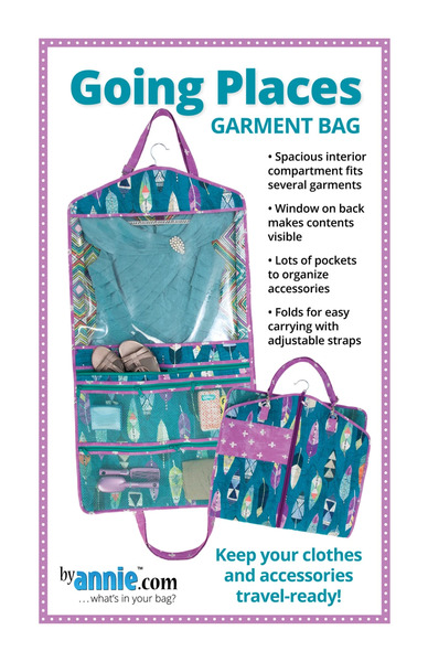 ByAnnie PBA259 Going Places Garment Bag Pattern