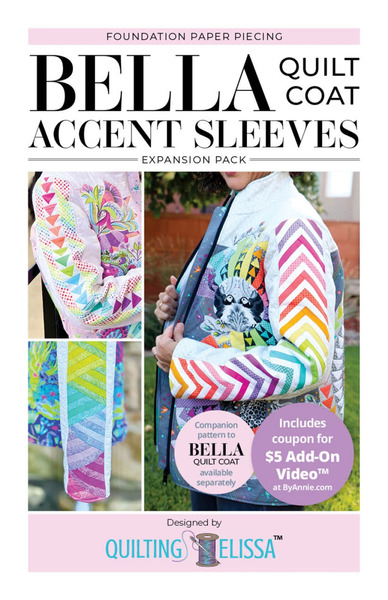 ByAnnie QE103 Bella Accent Sleeves - Foundation Paper Piecing Expansion Pack