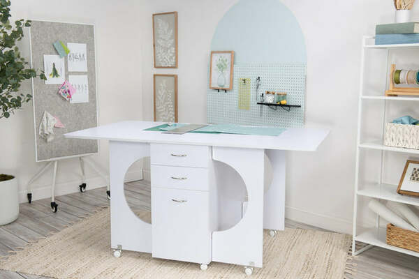 Koala Studios CT-W001 Cutting Table, English White Ash or Gray