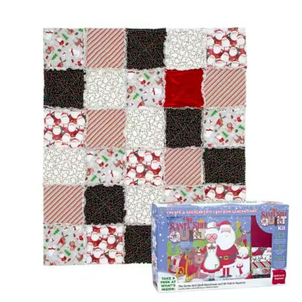 EE SCHENCK KIT-3WI3W-SSQK-BOX Santa Suit Quilt Kit Quilt Kit Box