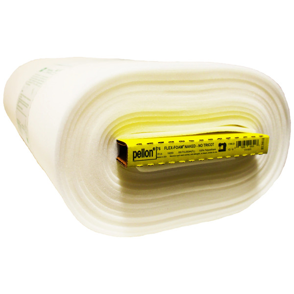 Pellon FFN76 Flex Foam Naked - No Tricot 20in x 10yds