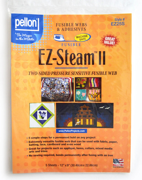 Pellon EZ25S  EZ Steam II 12in x 9in 5pk