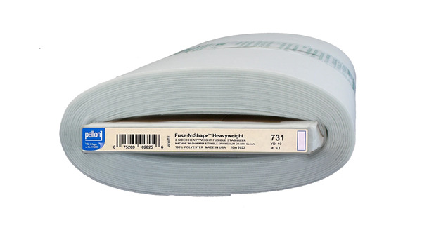Pellon 731P-10YD Fuse N Shape Double Sided Firm Interfacing Heavy 20in x 10yds