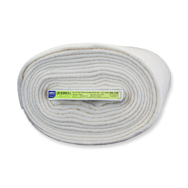 Pellon EB-120  Natures Touch Natural Blend 80/20 Batting w/Scrim 120in x 10 yd