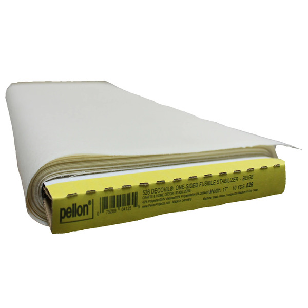 Pellon 526FP Decovil Fusible 17in x 10yds Beige