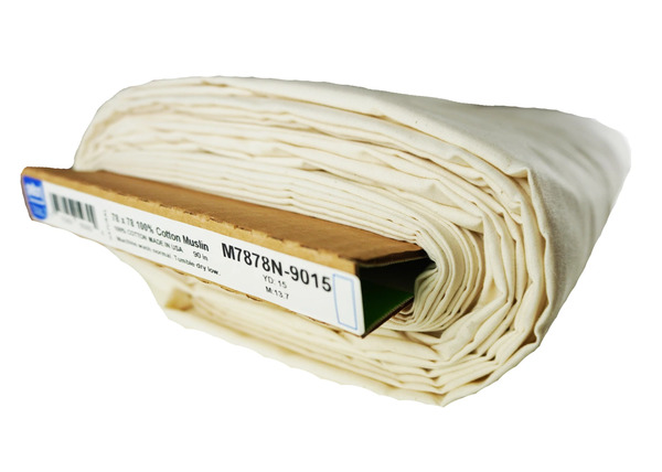Pellon M7878N-9015 78 x 78 TC Natural Cotton Muslin 90in