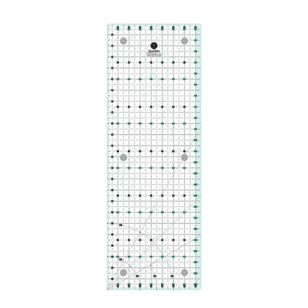 SewTites 824RL Sew Magnetic 8-1/2in x 24in Ruler Left Handed