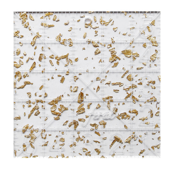 Feral Notions FN83530 Charm Square Ruler - Golden