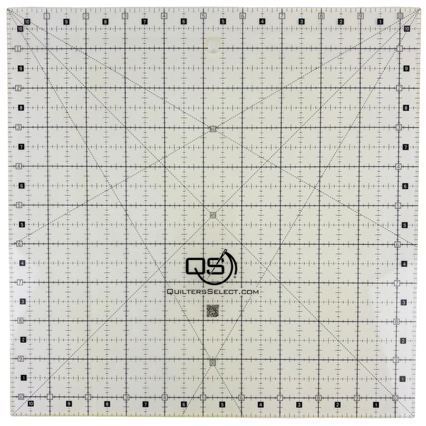 Quilter's Select QS-RUL10.5 10.5" x 10.5" Non-Slip Ruler