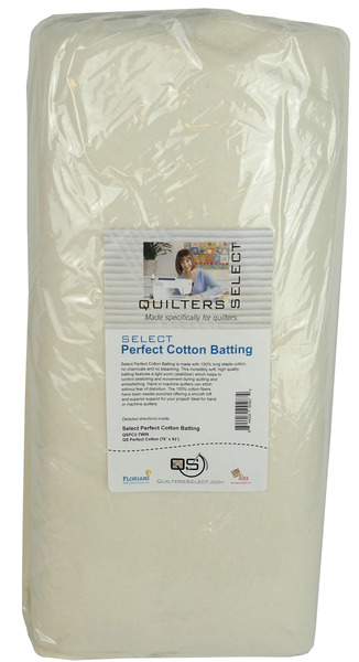 Quilter's Select Perfect Cotton Pre-Cut Twin 76in x 93in