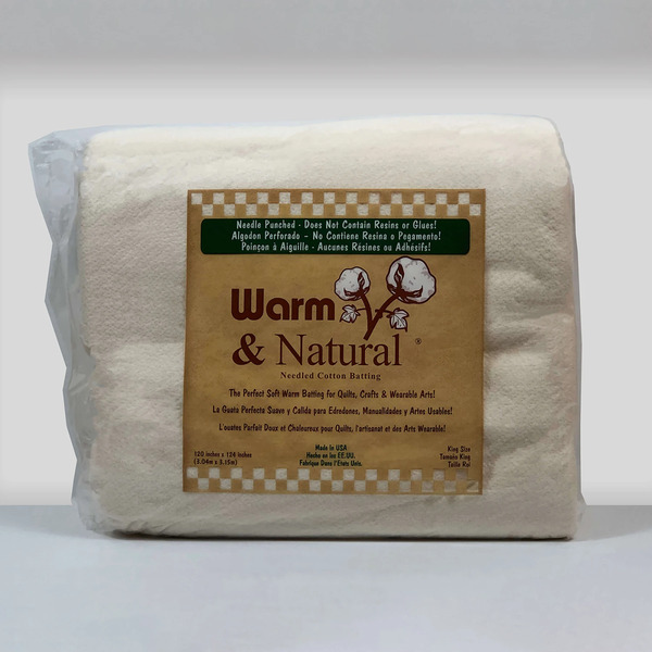 Warm Company W2251WN Batting Warm & Natural 120in x 124in (Case of 4)