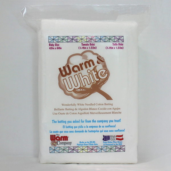 Warm Company W2423WN Batting Warm & White 45in x 60in (Case of 24)