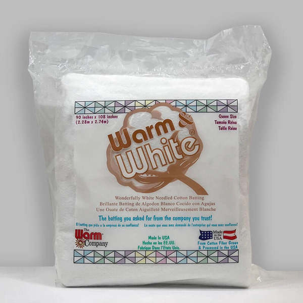 Warm Company W2442WN Batting Warm & White 90in x 108in (Case of 6)