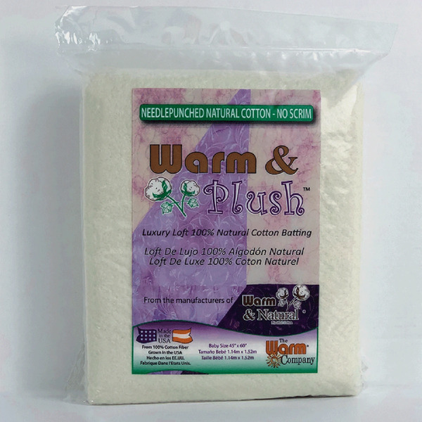 Warm Company W2670WN Warm & Plush Baby Size 6oz Batting (Case of 15)