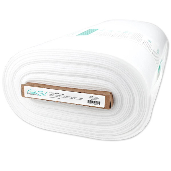 Callie Del CD111F Fusible Fleece Extra Loft 45in x 15yds