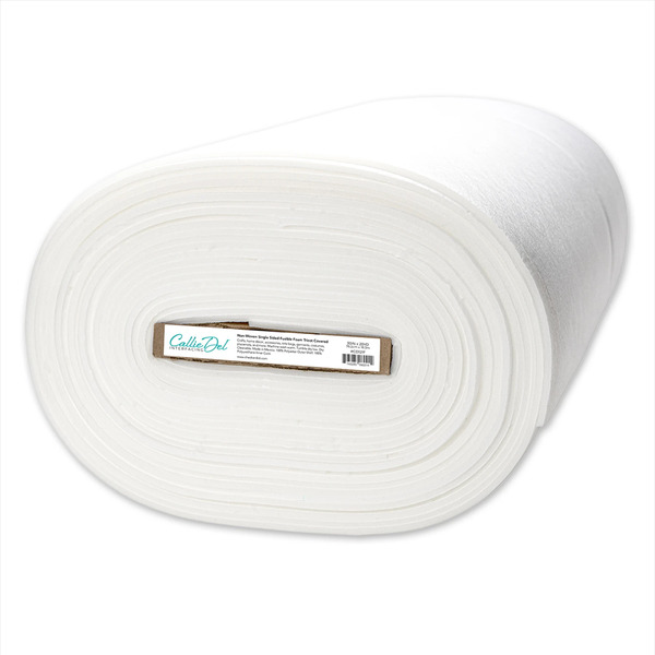 Callie Del CD121F Non-Woven Single Sided Fusible Foam Tricot Covered 30in x 20yds