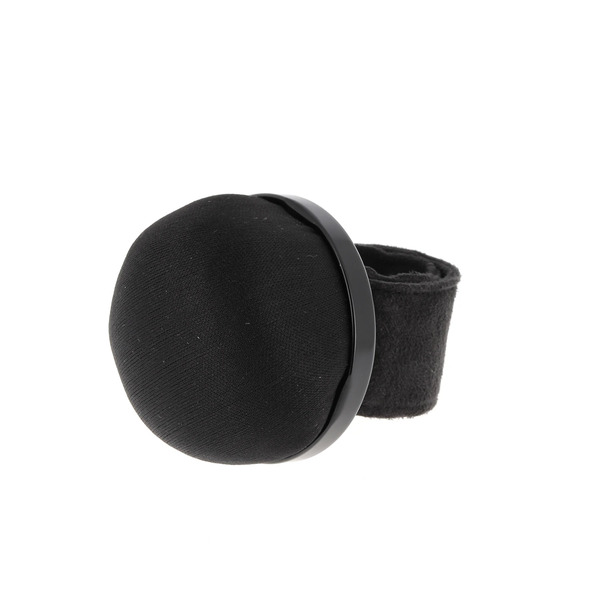 Bohin 98320 Black Pincushion with Snap Bracelet