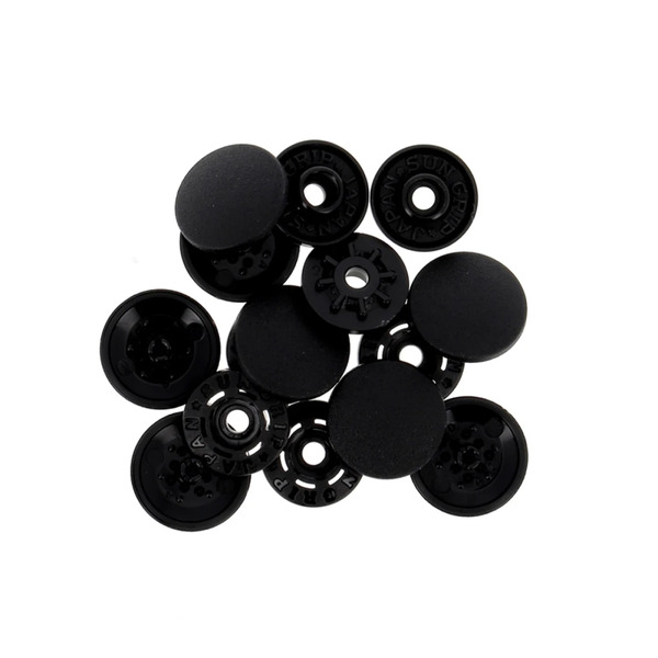 Bohin BULKSNAPSBLK Bulk Plastic Finger Snaps 1000pc Black