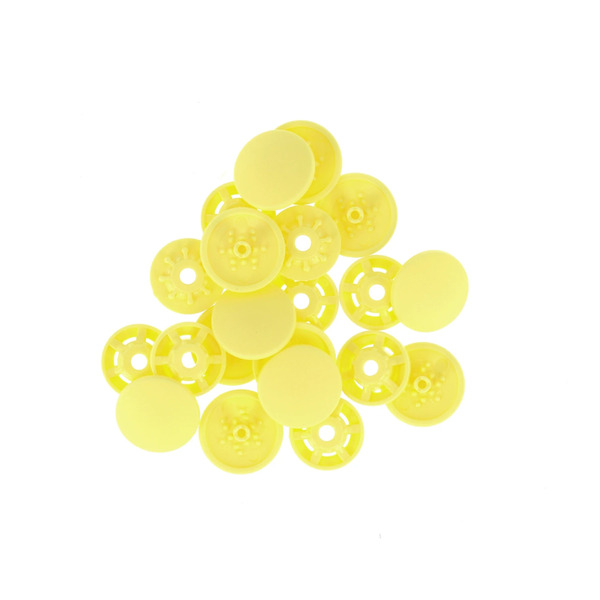 Bohin BULKSNAPSYELLOW Bulk Plastic Finger Snaps 1000pc Yellow
