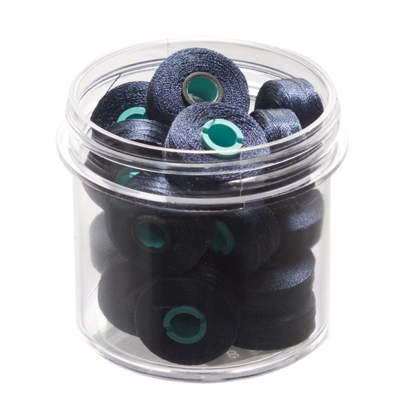 Fil-Tec Inc Magna-Glide Delights Style L 72yd Pre-wound Bobs Navy 20 Per Jar MGDL-32965-F