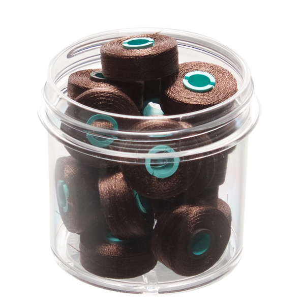 Fil-Tec Inc Magna-Quilt Delights Style L 74yd Pre-wound Bobbin Dark Brown 20 Jar MQL-20476-F