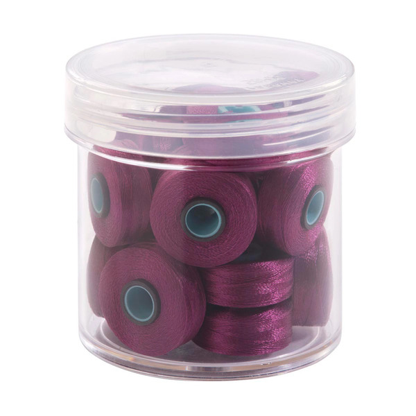 Fil-Tec Inc Magna-Glide Delights Style L 72yd Pre-wound Bobbins Violet 20 Per Jar MGDL-40255-F