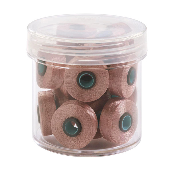 Fil-Tec Inc Magna-Glide Delights Style L 72yd Pre-wound Bobbins Chestnut 20 Per Jar MGDL-27521-F