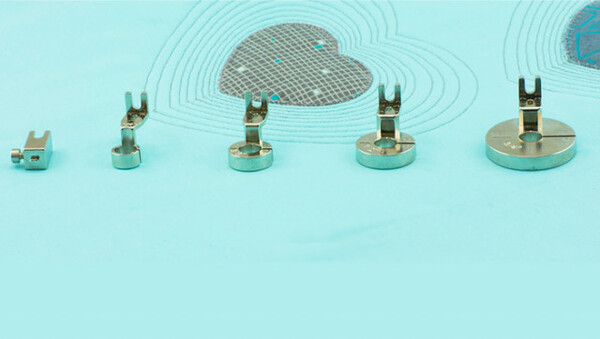 Baby Lock BLQ-REFS Baby Lock Ruler Echo Foot 5 Pc Set