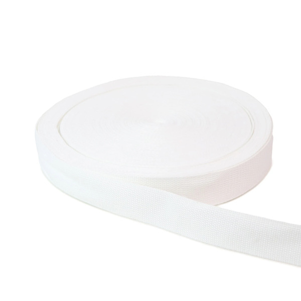 Sallie Tomato STWMD-WHIT White Webbing 1-1/2 in 50yd