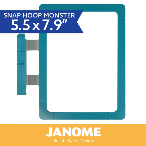 DIME SH00B9M Snap Hoop Monster 5.5in x 7.9in (JM9) - Janome