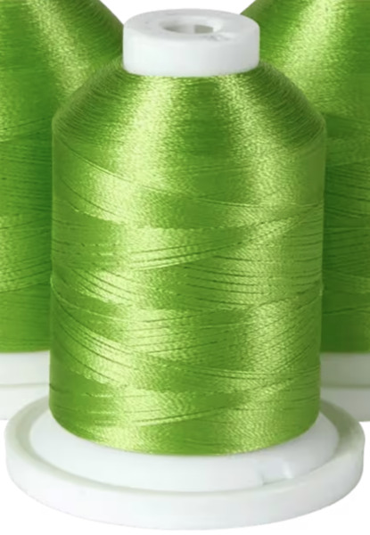 Brother ETP01319 Bright Green Polyester Embroidery Thread
