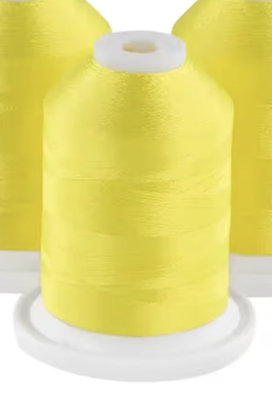 Brother ETP01343 Very Bright Yellow 100% Polyester Embroidery Thread